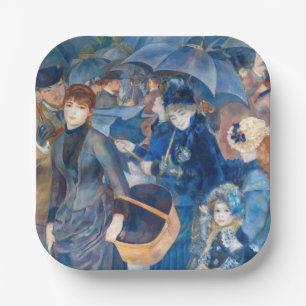 Pierre-Auguste Renoir - De Paraplu's Papieren Bordje