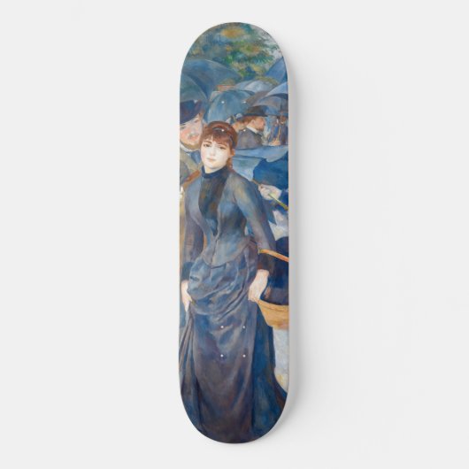 Pierre-Auguste Renoir - De Paraplu's Persoonlijk Skateboard (Voorkant)