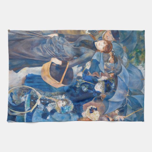 Pierre-Auguste Renoir - De paraplu's Theedoek (Horizontaal)