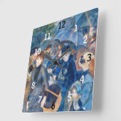 Pierre-Auguste Renoir - De Paraplu's Vierkante Klok (Hoek)