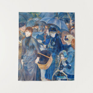 Pierre-Auguste Renoir - De Paraplu's Wandkleed