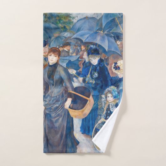 Pierre-Auguste Renoir - De Paraprellas Bad Handdoek (Handdoek)
