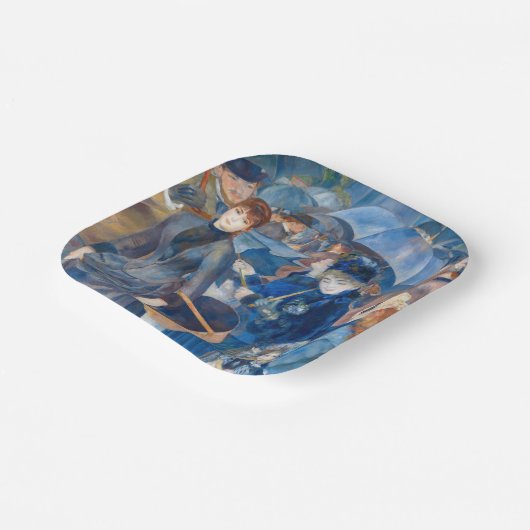 Pierre-Auguste Renoir - De Paraprellas Papieren Bordje (Gebogen)