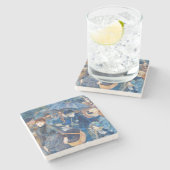 Pierre-Auguste Renoir - De Paraprellas Stenen Onderzetter (Zijkant)