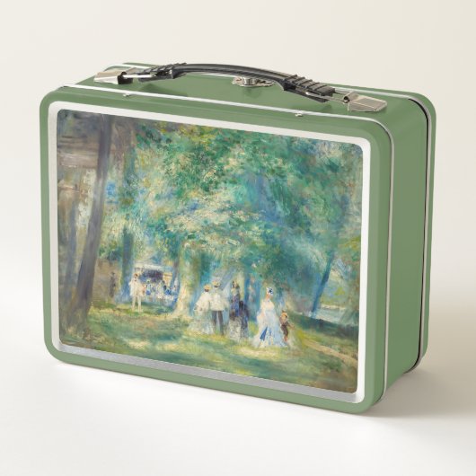 Pierre-Auguste Renoir - De partij in Saint-Cloud (Achterkant)