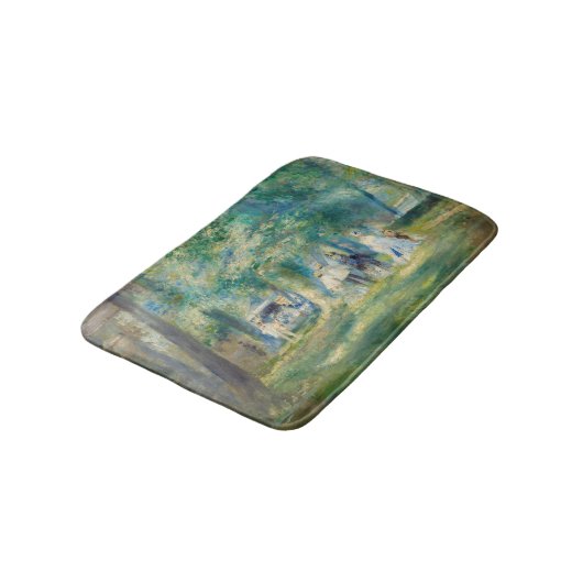 Pierre-Auguste Renoir - De partij in Saint-Cloud Badmat (Gekanteld)