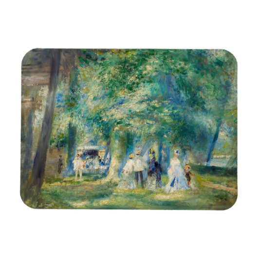 Pierre-Auguste Renoir - De partij in Saint-Cloud Magneet (Horizontaal)
