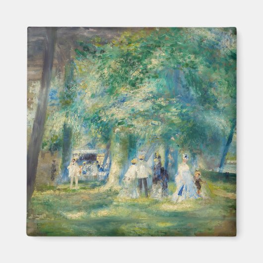 Pierre-Auguste Renoir - De partij in Saint-Cloud Magneet (Voorkant)