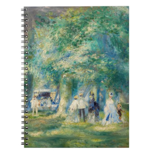 Pierre-Auguste Renoir - De partij in Saint-Cloud Notitieboek (Voorkant)