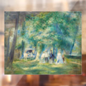 Pierre-Auguste Renoir - De partij in Saint-Cloud Raamsticker (Vel 2)