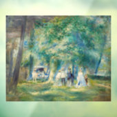 Pierre-Auguste Renoir - De partij in Saint-Cloud Raamsticker (Vel 3)