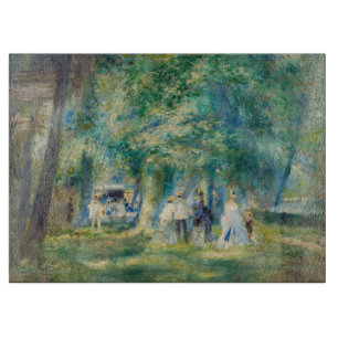 Pierre-Auguste Renoir - De partij in Saint-Cloud Snijplank