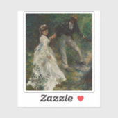 Pierre-Auguste Renoir - De Promenade Sticker (Vel)