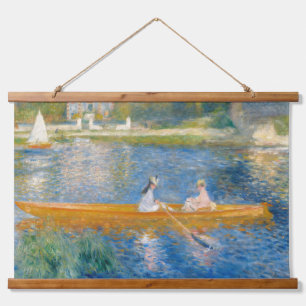 Pierre-Auguste Renoir - De Roeiboot Hangend Wandkleed