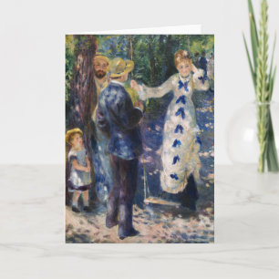 Pierre-Auguste Renoir - De Schommel Kaart