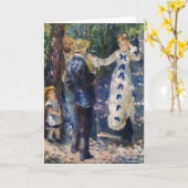 Pierre-Auguste Renoir - De Schommel Kaart (Gele Bloem)