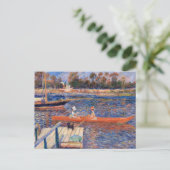 Pierre-Auguste Renoir - De Seine bij Argenteuil Briefkaart (Staand voorkant)