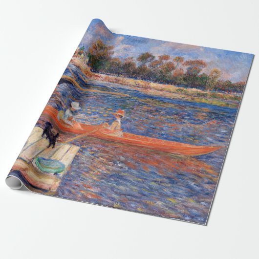 Pierre-Auguste Renoir - De Seine bij Argenteuil Cadeaupapier (Uitgerold)