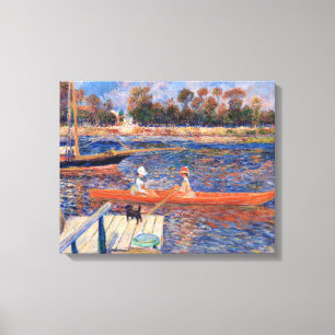 Pierre-Auguste Renoir - De Seine bij Argenteuil Canvas Afdruk
