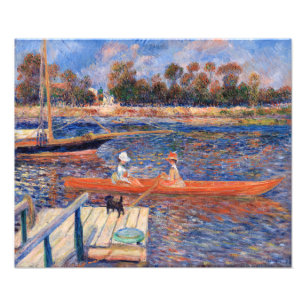 Pierre-Auguste Renoir - De Seine bij Argenteuil Foto Afdruk