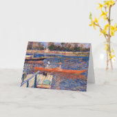 Pierre-Auguste Renoir - De Seine bij Argenteuil Kaart (Gele Bloem)