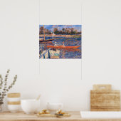 Pierre-Auguste Renoir - De Seine bij Argenteuil Poster (Keuken)