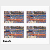 Pierre-Auguste Renoir - De Seine bij Argenteuil Rechthoekige Sticker (Vel)