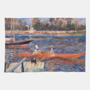 Pierre-Auguste Renoir - De Seine bij Argenteuil Theedoek