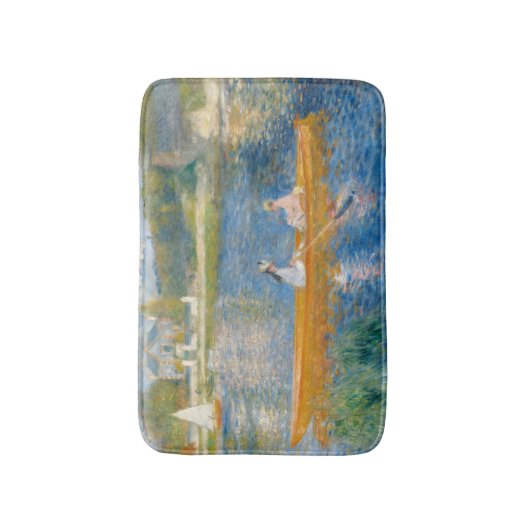Pierre-Auguste Renoir - De Skiff Badmat (Voorkant Verticaal)
