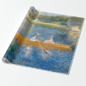 Pierre-Auguste Renoir - De Skiff Cadeaupapier (Uitgerold)