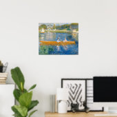 Pierre-Auguste Renoir - De skiff Poster (Thuiskantoor)