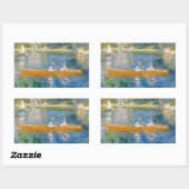 Pierre-Auguste Renoir - De Skiff Rechthoekige Sticker (Vel)