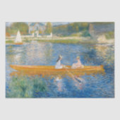 Pierre-Auguste Renoir - De Skiff Tissuepapier (Voorkant)