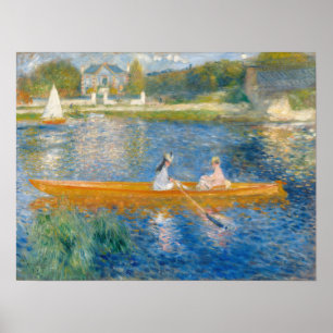 Pierre-Auguste Renoir - De sloep Poster