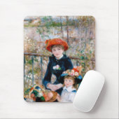 Pierre-Auguste Renoir, de twee zussen Muismat (Met muis)