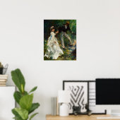 Pierre-Auguste Renoir - De Wandeling Poster (Thuiskantoor)