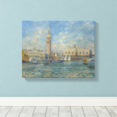 Pierre Auguste Renoir Doges Palace Venice Canvas Afdruk (Insitu (Houten vloer))