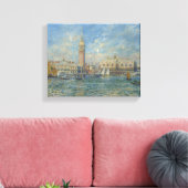Pierre Auguste Renoir Doges Palace Venice Canvas Afdruk (Insitu (Woonkamer))