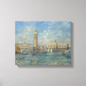 Pierre Auguste Renoir Doges Palace Venice Canvas Afdruk (Voorkant)