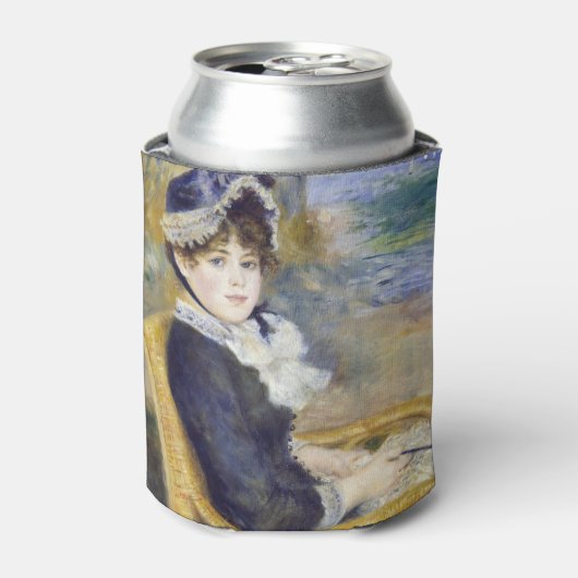 Pierre-Auguste Renoir - door de Seashore Blikjeskoeler (Blikje Voorkant)