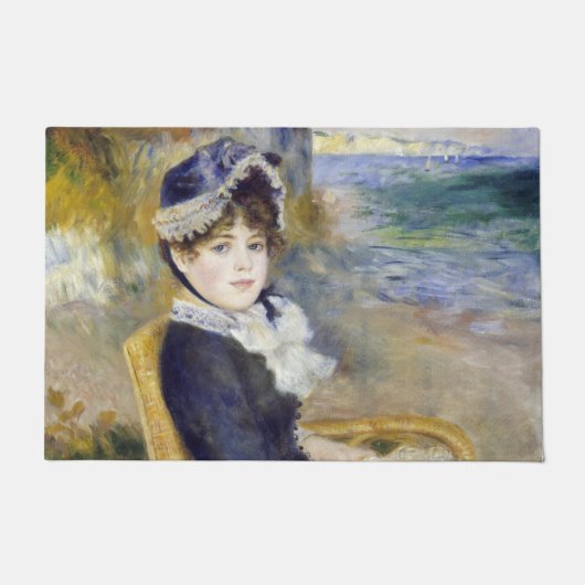 Pierre-Auguste Renoir - door de Seashore Deurmat (Voorkant)