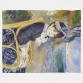 Pierre-Auguste Renoir - door de Seashore Fleece Deken (Voorkant (Horizontaal))