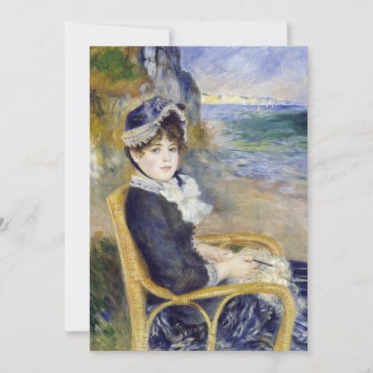 Pierre-Auguste Renoir - door de Seashore Kaart (Voorkant)