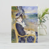 Pierre-Auguste Renoir - door de Seashore Kaart (Staand voorkant)