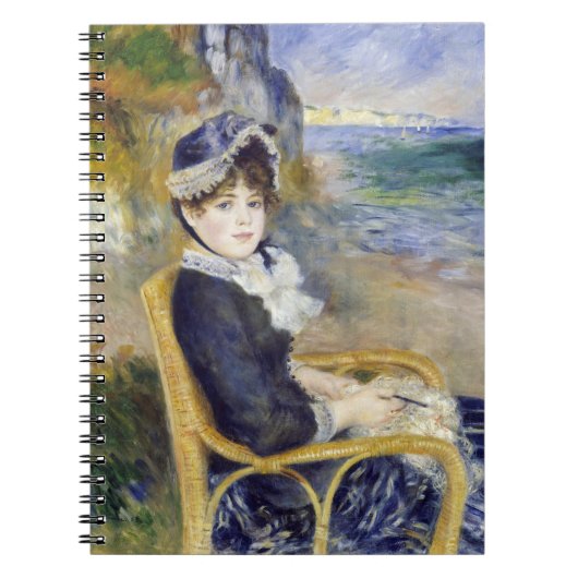 Pierre-Auguste Renoir - door de Seashore Notitieboek (Voorkant)