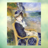 Pierre-Auguste Renoir - door de Seashore Raamsticker (Vel 3)