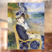 Pierre-Auguste Renoir - door de Seashore Raamsticker (Vel 2)