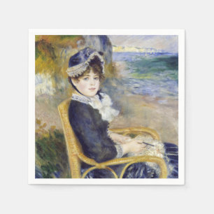 Pierre-Auguste Renoir - door de Seashore Servet