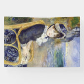 Pierre-Auguste Renoir - door de Seashore Spandoek (Horizontaal)
