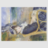 Pierre-Auguste Renoir - door de Seashore Tissuepapier (Voorkant)